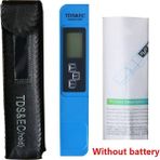 Zining Shop Mavi Stil 1 Pc Beyaz Dijital Su Si Test Cihazı Tds Ec Metre Aralığı Çok Fonksiyonlu Su Saflığı Sıcaklık Ölçer Temp Ppm Test Cihazı (Yurt Dışından) - Nem Gazı Analizörü