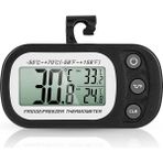 Zining Shop Siyah Stil -50C ~ 70C Asılı Ev Mini Dijital Elektronik Buzdolabı Don Dondurucu Odası LCD Buzdolabı Termometre Ölçer Kanca ile (Yurt Dışından)