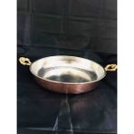 Zinnun Bakır Yumurta Tavası/sahanı 24 cm (Kalın/ağır)