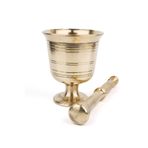 Zinnun Pirinç Havan 3 No, Ağırlık 1200 Gr,ağız 9.5 Cm,boy 10.5 Cm,derinlik 7.5 Cm