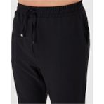 Zinox Erkek Bel Lastikli Bağcıklı Duble Paça Slim Fit Jogger Pantolon - Siyah - 2XL