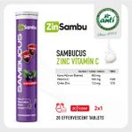 Zinsambu Sambucus Zinc-Vitamin C Effervescent Tablet - Kara Mürver