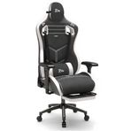 Zio Gaming Venom XL Profesyonel Antrasit Beyaz Oyuncu Koltuğu