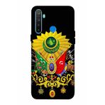 Zipax 2034 Oppo Realme 6 Osmanlı Baskılı Uyumlu Silikon Kılıf