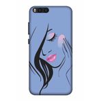 Zipax 2067 Xiaomi Mi 6 Kız Baskılı Uyumlu Silikon Kılıf