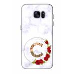 Zipax 2074 Samsung Galaxy S7 Edge C Harfi Baskılı Uyumlu Silikon Kılıf