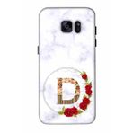 Zipax 2075 Samsung Galaxy S7 Edge D Harfi Baskılı Uyumlu Silikon Kılıf