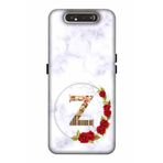 Zipax 2088 Samsung Galaxy A80 Z Harfi Baskılı Uyumlu Silikon Kılıf