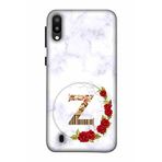 Zipax 2088 Samsung Galaxy M20 Z Harfi Baskılı Uyumlu Silikon Kılıf