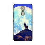 Zipax 2097 Lenovo K6 Note Lenova Kurt Baskılı Uyumlu Silikon Kılıf