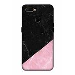 Zipax 2105 General Mobile GM9 Pro SiyahPembe Mermer Baskılı Uyumlu Silikon Kılıf
