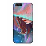 Zipax 2109 Xiaomi Mi Note 3 Kız Baskılı Uyumlu Silikon Kılıf