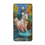 Zipax 8525 Lenovo K6 Note Lenova At Baskılı Uyumlu Silikon Kılıf