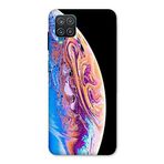Zipax 8876 Samsung Galaxy A12 Renkli Dünya Baskılı Uyumlu Silikon Kılıf