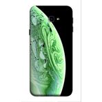 Zipax 8877 Samsung Galaxy J4 Plus Renkli Dünya Baskılı Uyumlu Silikon Kılıf