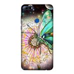 Zipax 8954 Huawei Y7 2018 Kelebek Desenli Uyumlu Silikon Kılıf