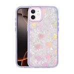 Zipax Apple İphone 11 İle Uyumlu Kılıf Desenli Silikon Kapak Azn Lumi Mor