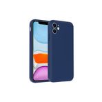 Zipax Apple İphone 11 İle Uyumlu Kılıf Kamera Korumalı Gizli Kartlık Hazneli Zr Vitra Lacivert