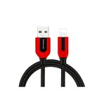 Zipax Apple İphone 12 - 12 Pro - 12 Pro Max Şarj Kablosu Hasır Lightning 1M 3A
