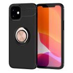 Zipax Apple iPhone 12 Kılıf Ravel Yüzüklü Silikon Kapak