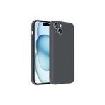 Zipax Apple İphone 13 İle Uyumlu Kılıf Kamera Korumalı Gizli Kartlık Hazneli Zr Vitra Gri