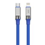 Zipax Apple Iphone 13 Şarj Kablosu 3.4A Lightning - SC67L-MAVI