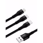 Zipax Apple Iphone 13 Şarj Kablosu 3in1 - iphone13SBZR-CL84