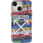 Zipax Apple iPhone 14 Kılıf Prada Desenli Silikon Kapak