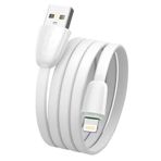 Zipax Apple İphone 14 Pro Max İle Uyumlu Şarj Kablosu Lightning Yassı İphone14Promaxge Gd47L