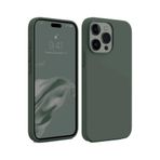 Zipax Apple İphone 15 Pro Max İle Uyumlu Kılıf Soft Silikon Kapak Azn First Yeşil