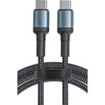 Zipax Apple iPhone 15 Pro Şarj Kablosu 2metre 60W Pd-Type C Hızlı Şarj - YSD-CA79Siyah