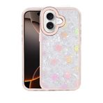 Zipax Apple İphone 16 İle Uyumlu Kılıf Desenli Silikon Kapak Azn Lumi Pembe