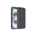 Zipax Apple İphone 16 İle Uyumlu Kılıf Kamera Korumalı Gizli Kartlık Hazneli Zr Vitra Gri