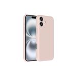Zipax Apple İphone 16 İle Uyumlu Kılıf Kamera Korumalı Gizli Kartlık Hazneli Zr Vitra Pembe
