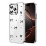 Zipax Apple İphone 16 Pro İle Uyumlu Kılıf Desenli Silikon Kapak Azn Fiyonk Beyaz