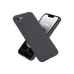 Zipax Apple İphone 16E İle Uyumlu Kılıf Soft Silikon Kapak Azn First Gri