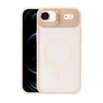 Zipax Apple iPhone 17 Air ile Uyumlu Kılıf, MagSafe Şarj Özellikli, Lensli Stand, Pembe