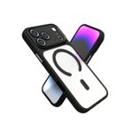 Zipax Apple iPhone 17 Pro ile Uyumlu Kılıf, Kamera Kontrolü Düğmesi, Siyah