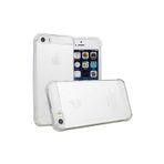 Zipax Apple Iphone 5Se Kılıf Nitro Anti Shock Darbe Emici Silikon Kapak + Kablo Koruyucu + Ekran Koruyucu