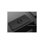 Zipax Apple İphone 8 İle Uyumlu Kılıf Ravel Yüzüklü Silikon Kapak Siyah,Ravel iphone 8Kılıf 2Exc 14
