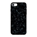 Zipax Apple iPhone SE Plus Cam Kırıkları Baskılı Silikon Kılıf