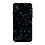 Zipax Apple iPhone X Cam Kırıkları Baskılı Silikon Kılıf