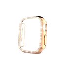 Zipax Apple Watch 10 İle Uyumlu 42Mm Saat Ekran Kasa Koruyucu Taşlı Lüxry Zrgard 05,Watch1042mm-Ek-Kry278833