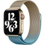 Zipax Apple Watch 41 mm Metal Mıknatıslı Kordon Watch 2/3/4/5/6/7/8/se/ultra Azn-Metal