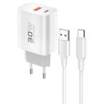 Zipax General Mobile Gm 20 21 Plus 21 Pro Şarj Aleti 30W Type-C Set - C89q