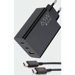 Zipax General Mobile Gm 20 21 Plus 21 Pro Şarj Aleti 3İn1 65W Type-C Hızlı Set Sz-Sg88