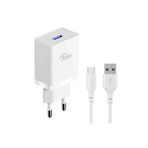 Zipax General Mobile Gm 20 İle Uyumlu 21 Plus Pro Şarj Aleti 12W 2 4A Type C Set Jk77 Beyaz