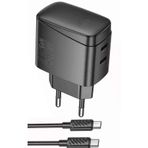 Zipax General Mobile Gm 20 İle Uyumlu 21 Plus Pro Şarj Aleti 30W Pd Typec Hızlı Nf Hc Cs61A Siyah
