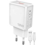 Zipax General Mobile Gm 21 Plus Şarj Aleti 18W Type C Hızlı Şarj - GR-GA39T