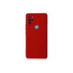 Zipax General Mobile Gm 21 Pro İle Uyumlu Kılıf Lansman İçi Kadife Şık Sade Görünüm Azn Nno Kırmızı